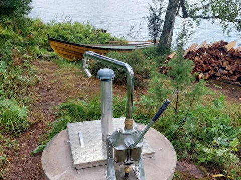 Kunnostettu kaivo asennettu